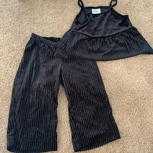 Trendy girls pants set
